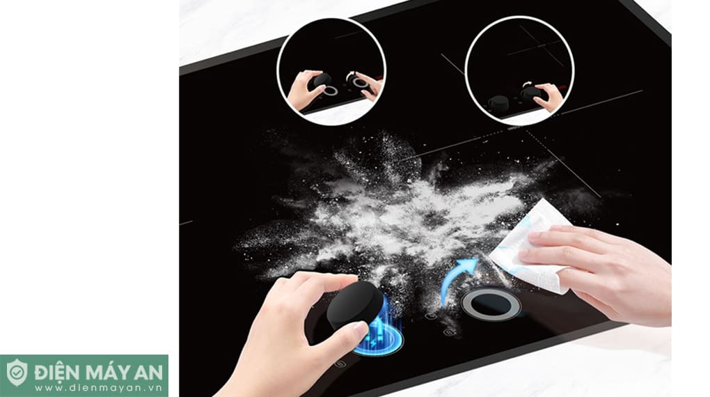 Bếp từ đôi âm Comfee CIH-52DHP 5200W